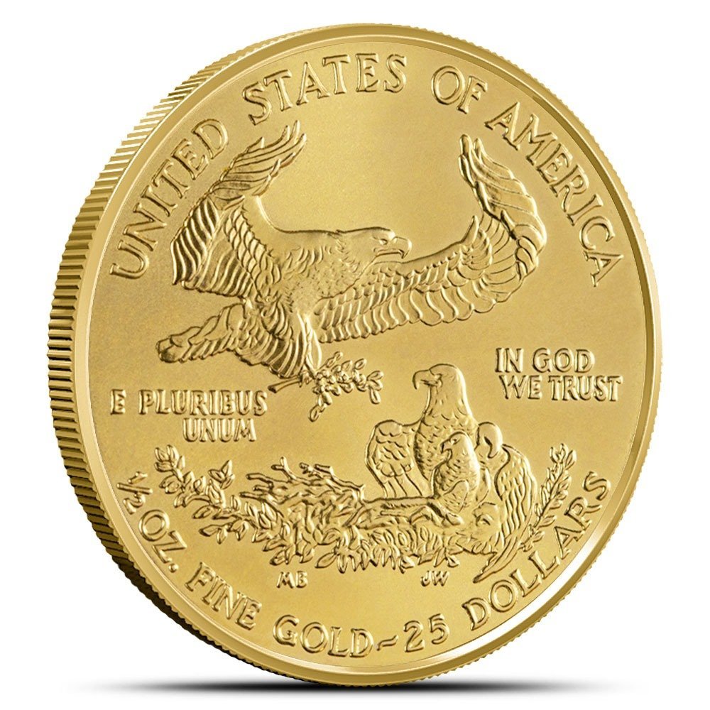 2018 1/2 oz American Gold Eagle Coin - Image 2