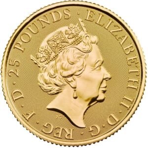 2018 1/4 oz Year of the Dog Gold Coin Royal Mint Lunar Series
