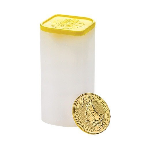 2019 1/4 oz British Gold Queens Beast Yale Coin - Image 2