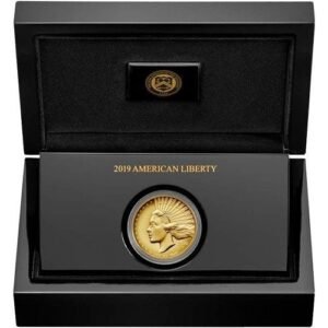 2019-W 1 oz American Liberty High Relief Gold Coin (Box + CoA)