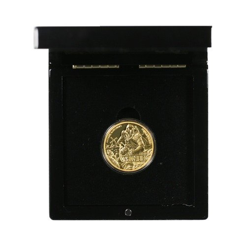 2021 1 oz Proof Niue Gold The Witcher Coin (Box + CoA) - Image 4