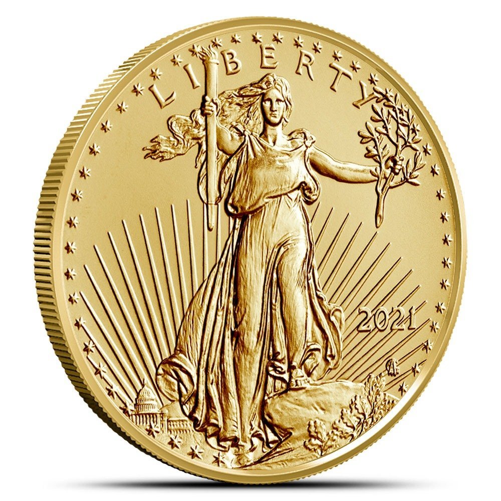 2021 1/2 oz American Gold Eagle Coin (Type 2)