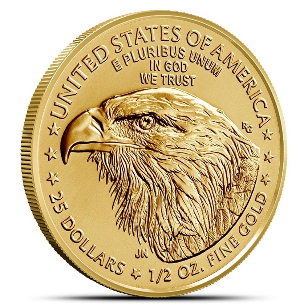Buy 2021 1/2 oz American Gold Eagle Coin (Type 2) - Image 2