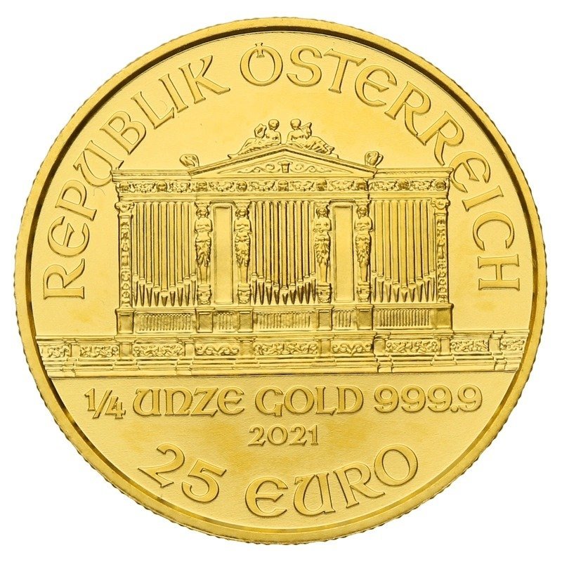 Buy 2021 1/4 oz Austrian Gold Philharmonic Coin - Image 2