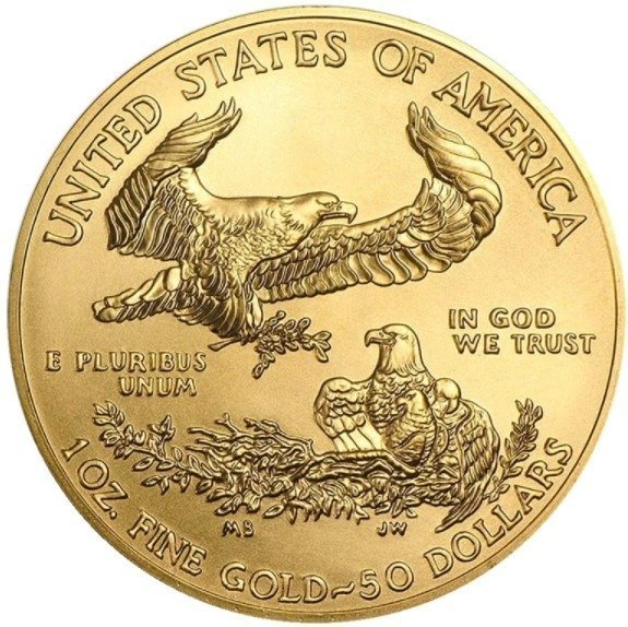 2021 1 oz American Eagle Gold Coin - Image 2