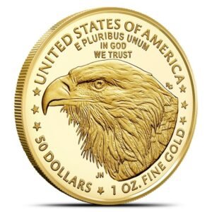 2021-W 1 oz Proof American Gold Eagle Coin (Box + CoA, Type 2)