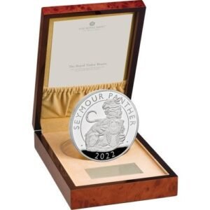 2022 1 Kilo Proof British Silver Tudor Beasts Seymour Panther Coin (Box + CoA)
