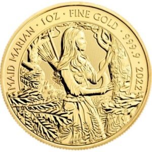 2022 1 oz British Maid Marian Gold Coin (BU)