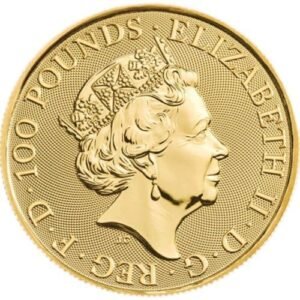 2022 1 oz British Maid Marian Gold Coin (BU)