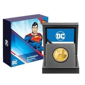 2022 1 oz Proof Niue Gold Classic Superhero Superman Coin