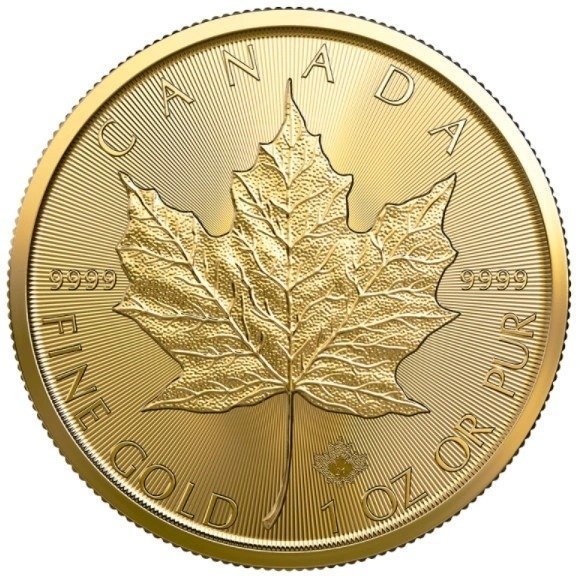 2022 1 oz Canadian Maple Leaf Gold Coin