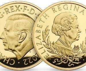 2022 Her Majesty Queen Elizabeth II Memorial 1oz Proof Gold Coin Boxed