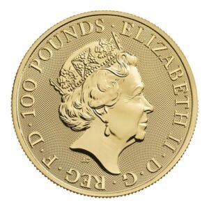 2022 1 oz Lion of England Gold Coin Tudor Beasts