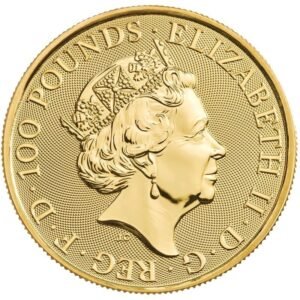 2022 1 oz Maid Marian Gold Coin Myths & Legends