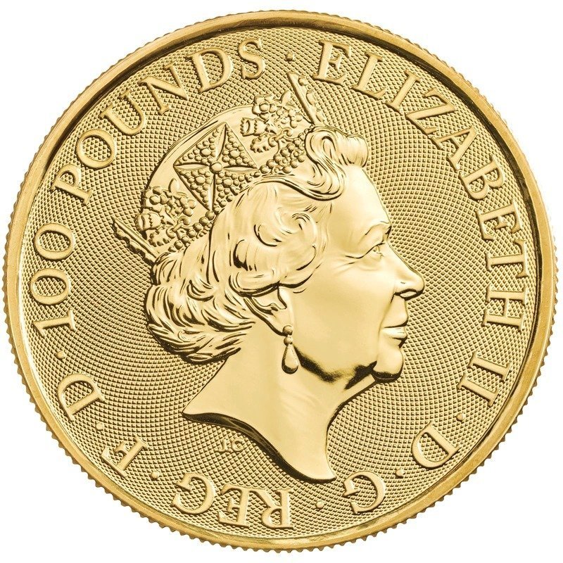 2022 1 oz Maid Marian Gold Coin Myths & Legends - Image 2