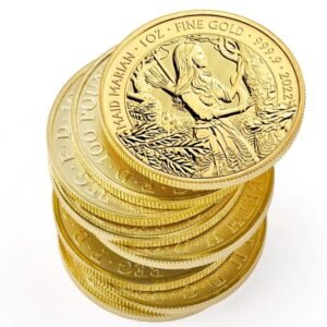 2022 1 oz Maid Marian Gold Coin Myths & Legends