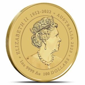 2023 1 oz Australian Gold Chinese Myths & Legends Phoenix Coin (BU)