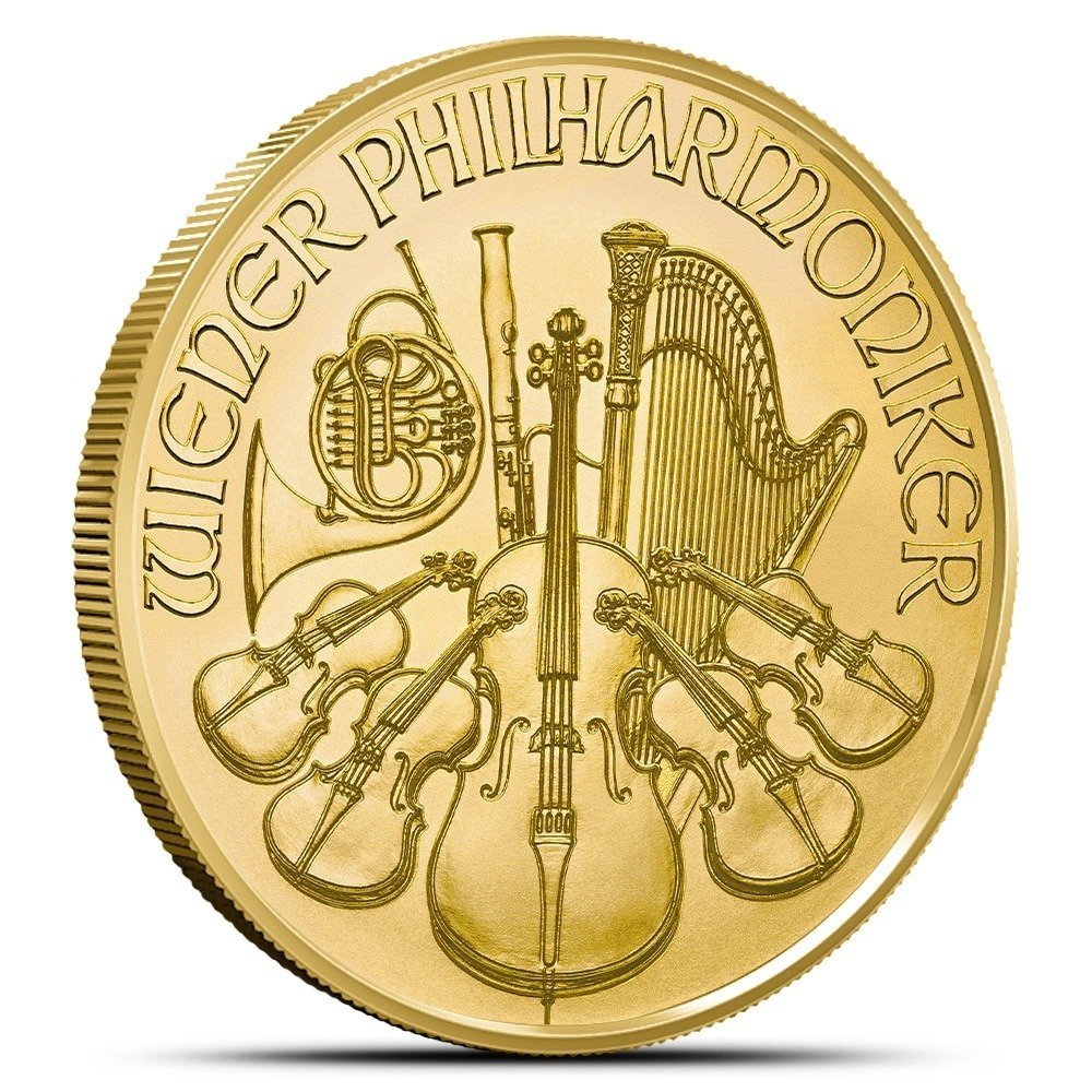 2023 1 oz Austrian Gold Philharmonic Coin (BU)