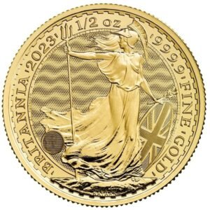 2023 1/2 oz Gold Britannia Coin King Charles III