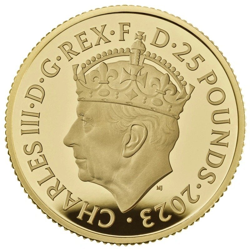 2023 1/4 oz Gold Coronation of King Charles III Proof Coin Boxed - Image 2