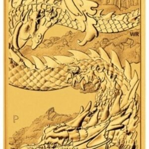 2023 1 oz Dragon Rectangular Gold Bar (Coin)