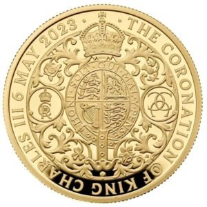 2023 1 oz Gold Coronation of King Charles III Proof Coin Boxed