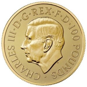 2023 1 oz Bull of Clarence Gold Coin Tudor Beasts