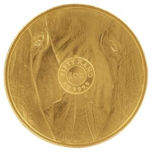 2024 1 oz Elephant Gold Coin Big Five Series