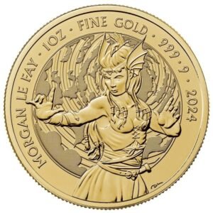 2024 1 oz Morgan Le Fay Gold Coin Myths and Legends