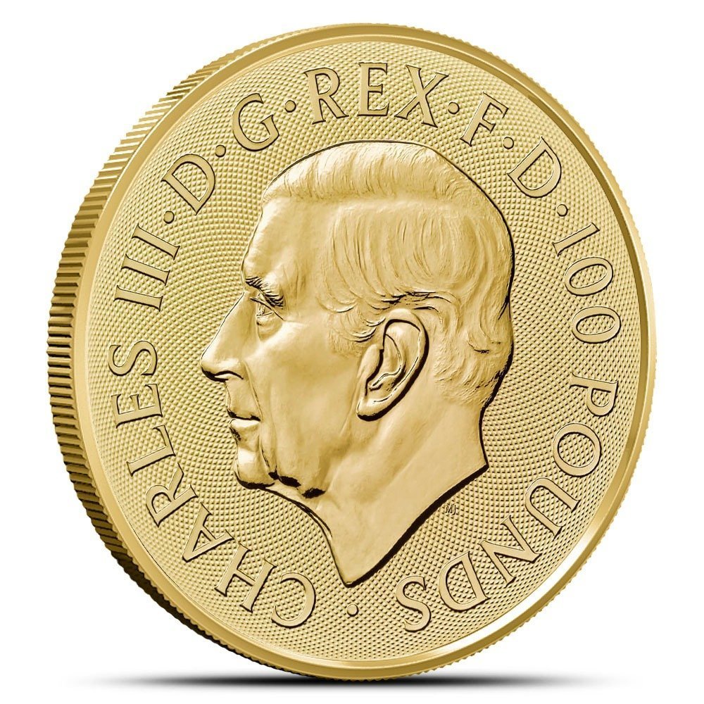 2025 1 oz British Gold The British Lion Coin (BU) - Image 2