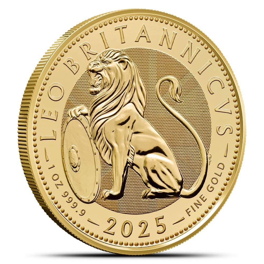 2025 1 oz British Gold The British Lion Coin (BU) - Image 3