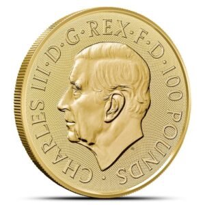 2025 1 oz British Gold The Lion and The Eagle Coin (BU)