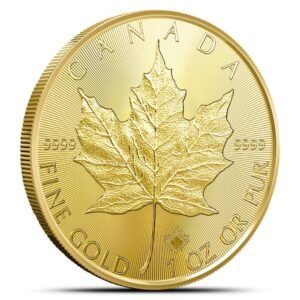 2025 1 oz Canadian Gold Maple Leaf Coin (BU)