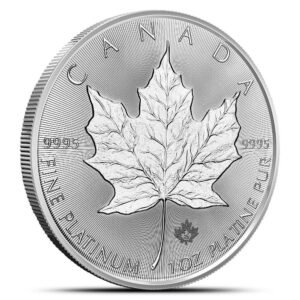 2025 1 oz Canadian Platinum Maple Leaf Coin (BU)