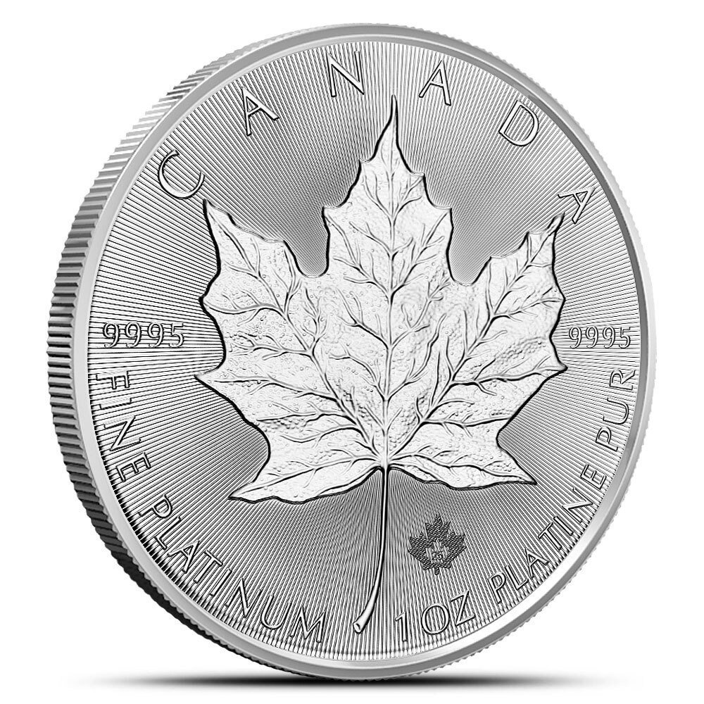 2025 1 oz Canadian Platinum Maple Leaf Coin (BU)