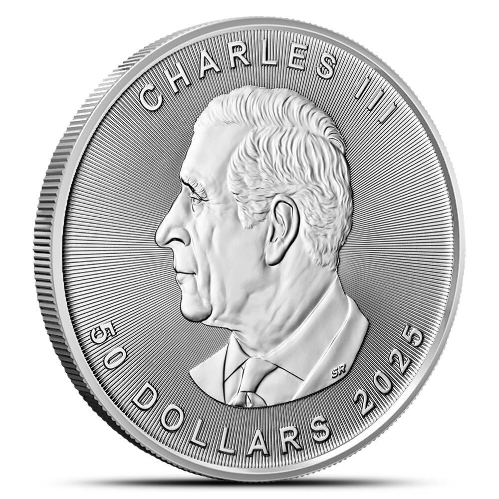 2025 1 oz Canadian Platinum Maple Leaf Coin (BU) - Image 2