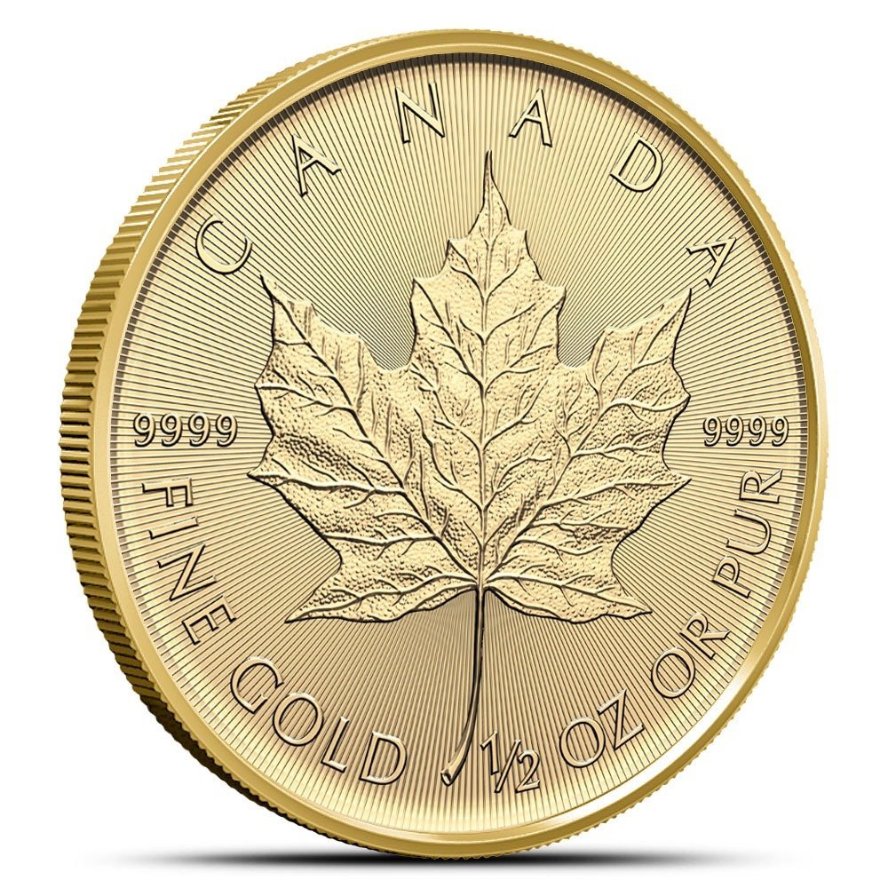 2025 1/2 oz Canadian Gold Maple Leaf Sheet (10 Coins, BU) - Image 2