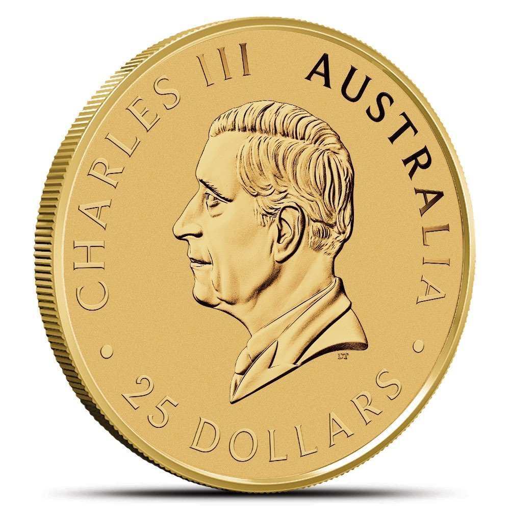 2025 1/4 oz Australian Gold Kangaroo Coin (BU) - Image 2