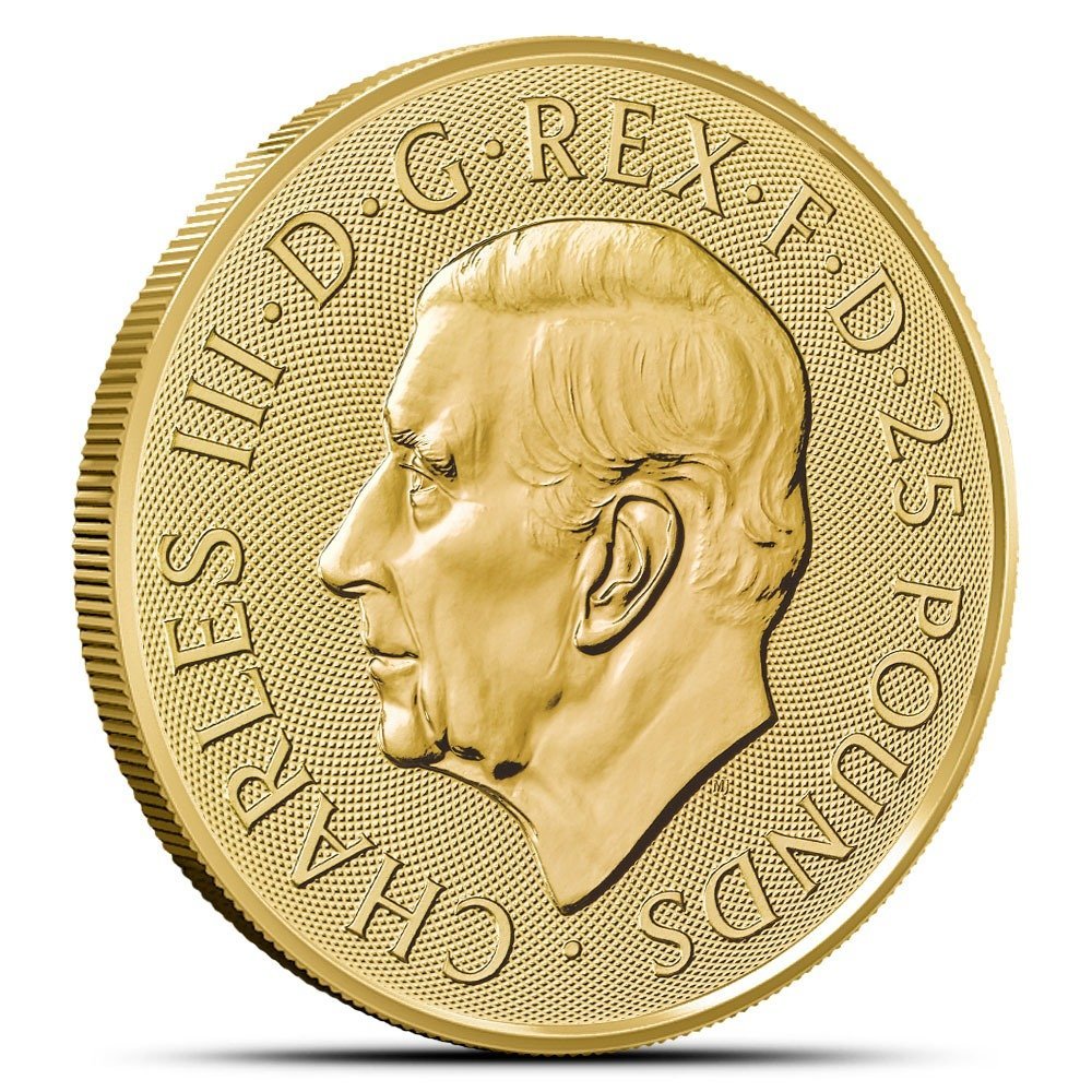 2025 1/4 oz British Gold Britannia Coin (BU) - Image 2