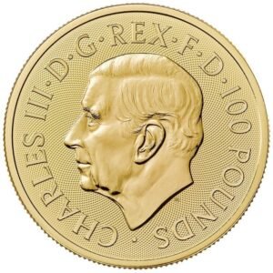 2025 1 oz St George and the Dragon Gold Coin