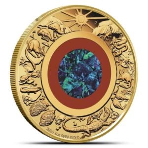 2026 1 oz Australian Gold Wonders of Australia The Outback Coin (BU)