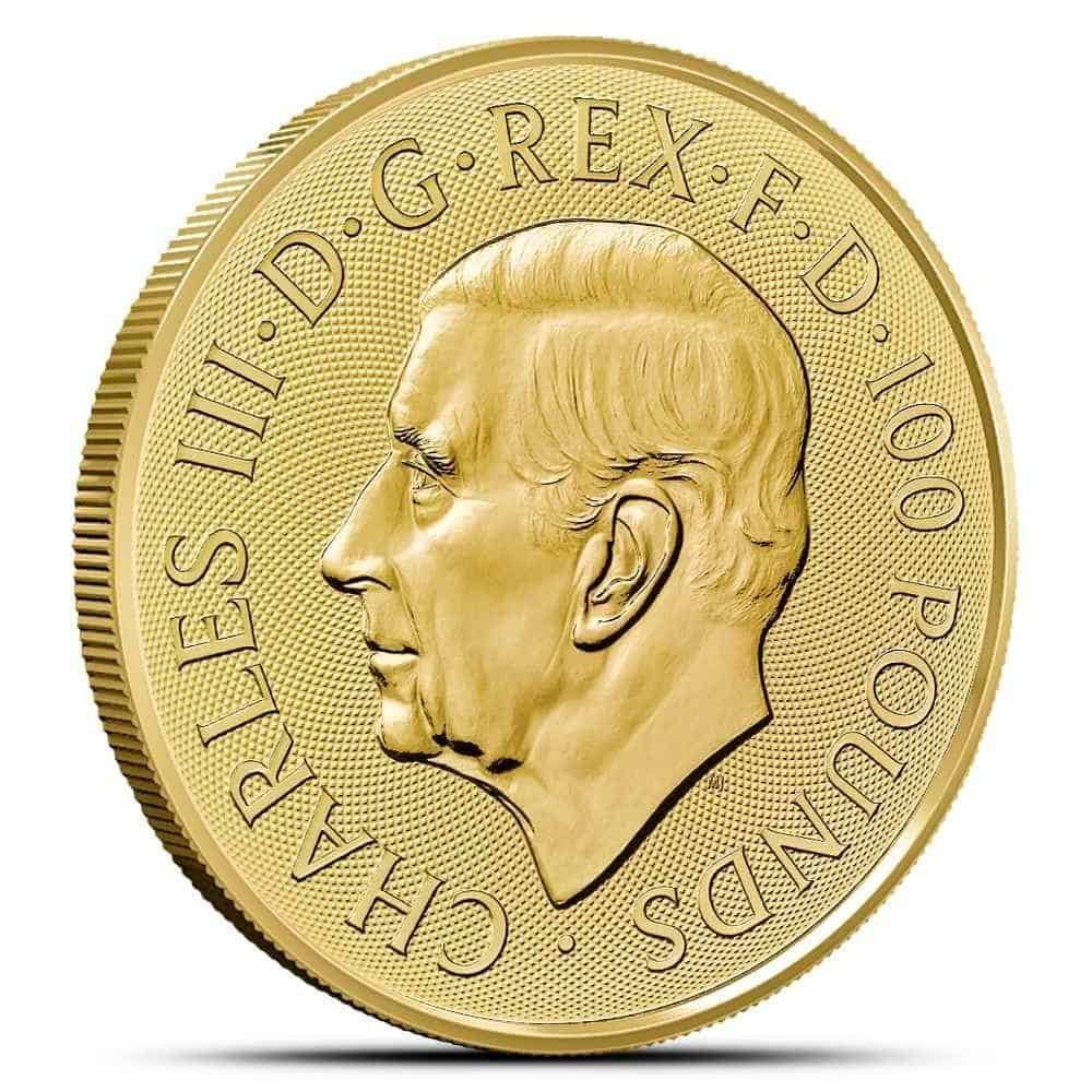 2026 1 oz British Gold Loch Ness Monster Coin (BU) - Image 2