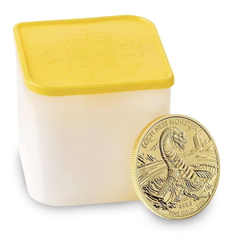 2026 1 oz British Gold Loch Ness Monster Coin (BU) - Image 4