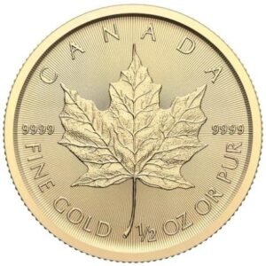 2026 1/2 oz Canadian Maple Leaf Gold Coin