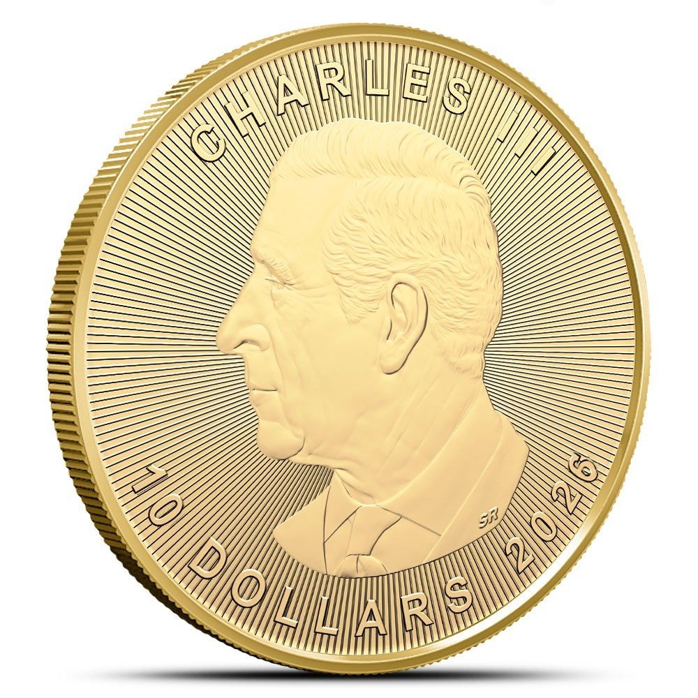 2026 1/4 oz Canadian Gold Maple Leaf Coin (BU) - Image 2