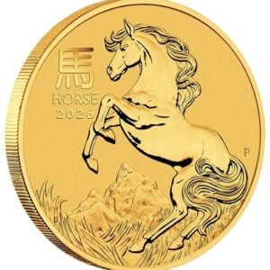 2026 2 oz Perth Mint Year of the Horse Gold Coin Australian Lunar Series