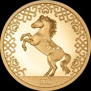2026 2 oz Year of the Horse Gold Coin Perth Mint Australian Lunar Series