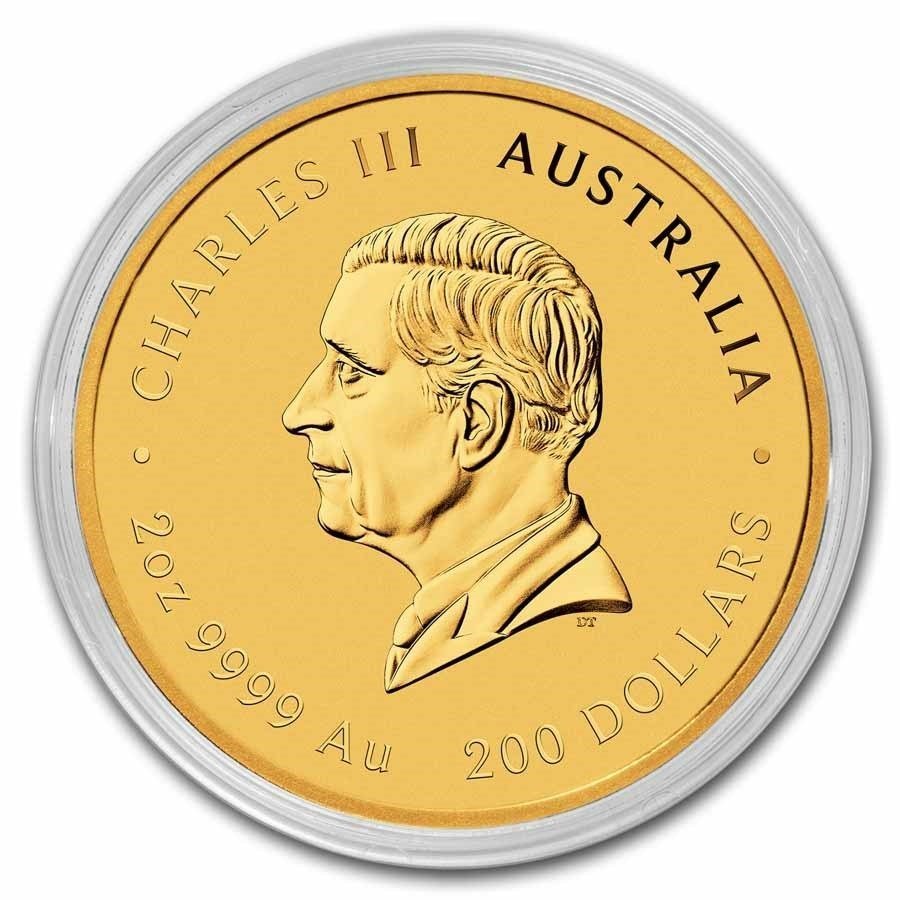 2026 Australia 2 oz Gold Lunar Horse BU (Series III) - Image 2