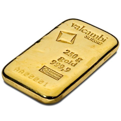 Buy 250 Gram Valcambi Cast Gold Bar (New w/ Assay) - Image 2