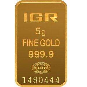 5 Gram Istanbul Gold Refinery Gold Bar (New w/ Assay)